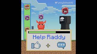 Wait for end  Black bullies Raddy and the ending 😱shorts sprunki minecraft [upl. by Ki]