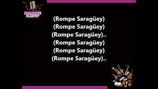 ROMPE SARAGÜEY KARAOKE HECTOR LAVOE [upl. by Nale]