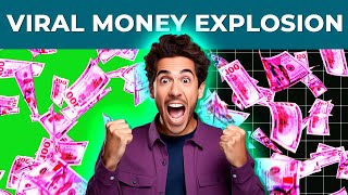 Viral Money Explosion Green Screen Video [upl. by Prunella]