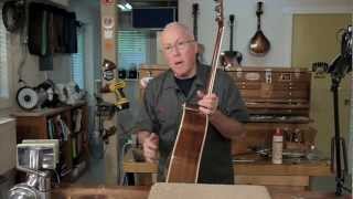 Regluing a loose brace on a Martin D35 [upl. by Liba512]