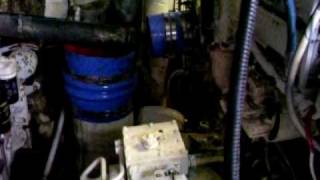 Engine to marine gear coupling replacement 16V92 Detroit Diesel [upl. by Kopans]