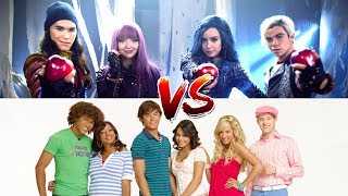 Parallels between High School Musical 2 amp Descendants 2 [upl. by Constancy797]