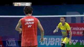 Dubai World Superseries Finals 2016  Badminton F M5MD  KamSon vs GohTan [upl. by Nauqahs]