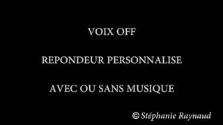 VOIX OFF Répondeur [upl. by Schnabel]