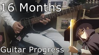 16 Months Guitar Progress After Watching Bocchi The Rock  quotGod knowsquot [upl. by Mutua]