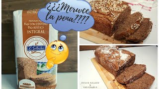 Pan con PREPARADO LIDL 100 INTEGRAL con Centeno en PANIFICADORA  Merece la pena🤔 [upl. by Lime]