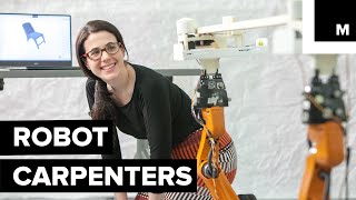 Forget Ikea MIT Is Working On A System Of Robot Carpenters [upl. by Rusert]