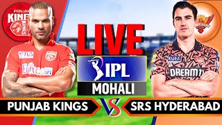 IPL 2024 Live PBKS vs SRH Live Match  IPL Live Score amp Commentary  Punjab vs Hyderabad Innings 2 [upl. by Kele478]