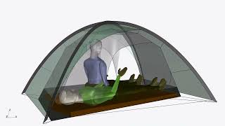 ArcDome Ultra 3D Rotation  6ft occupants [upl. by Nilloc]