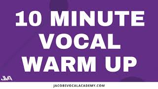 10 Minute Vocal Warm Up [upl. by Hesler]