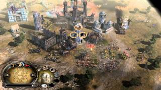 Bfme 2 Online  3v3  Maeglin Grozni Serbo vs Captor Eomer King fhr [upl. by Elaine773]