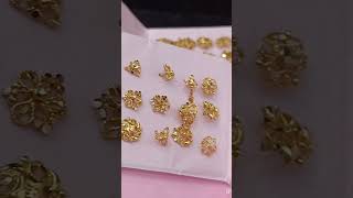 NOSE PIN DESIGN LATEST 2024 NAAK K KAATE  GOLD DESIGN FASHION [upl. by Herahab]