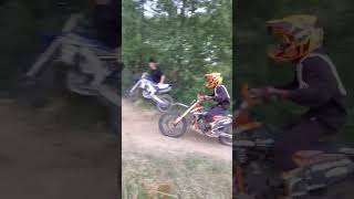 WYBUCH SILNIKA NA ZAWODACH YAMAHA enduro explode korba [upl. by Alhan]