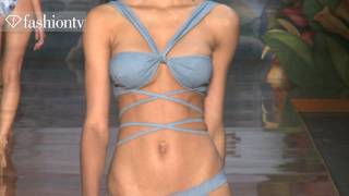 Ana Beatriz Barros  Lea T  Blue Man Bikini Show 1  FFW Fashion Rio Summer 2012  FashionTV  FTV [upl. by Aserej]