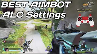 My BEST Apex Controller ALC Settings 0 Recoil Fast Movement Sensitivity [upl. by Dremann]