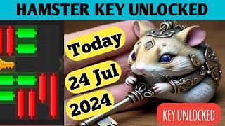 Hamster key unlocked Today 24 July 2024 [upl. by Roxie]