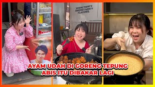 AYAM FRIED CHICKEN DIBAKAR LAGI  KOMPILASI SHORT KULINERSAMACICI [upl. by Enrichetta]