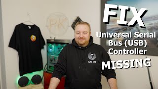 How to Fix  Universal Serial Bus USB Controller Missing error [upl. by Cavit]