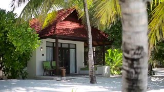 Kurumba Maldives Resort  Beachfront Deluxe Bungalow [upl. by Mutat226]