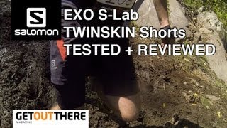 Salomon EXO SLab TwinSkin Compression Shorts TESTED  REVIEWED [upl. by Prospero]