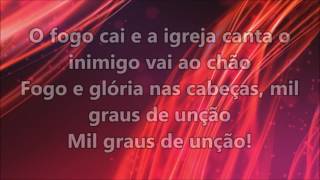 Mil Graus  Renascer Praise  com Letra para Célula [upl. by Akihc]