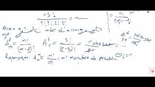 Dénombrement 3éme Math sc tech PermutationArrangemencombinaison [upl. by Kevyn]