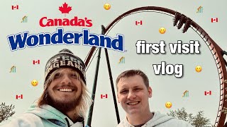 First Visit EVER to CANADAS WONDERLAND 🇨🇦 ​⁠AdventuresWithParker [upl. by Maice133]