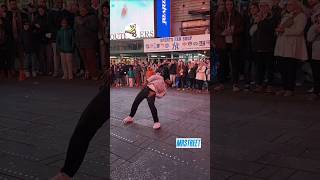 Times square show  NextLevel Dance Performance shorts nyc breakdance [upl. by Beisel923]