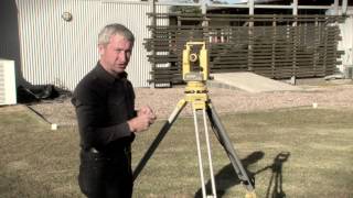 Theodolite 4  Vertical and Horizontal measurement [upl. by Ami575]