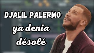 Djalil Palermo  Ya Denia Désolé Instrumental Rap Rai [upl. by Pollerd]