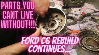 Rebuilding a C6 Ford Automatic Transmission part 5 assembly continued [upl. by Lund]