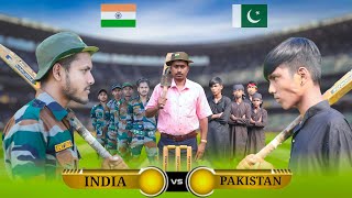 Cricket Match India vs Pakistan World Cup 2023 Army vs Atankwadi cricket match By Little Flower [upl. by Judon]