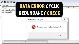 How to Fix Data Error Cyclic Redundancy Check [upl. by Forward]