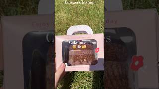 Crochet cake boxes cake crochet cakebox business [upl. by Nage]