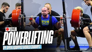 🔴 LIVE World Open Equipped Powerlifting Championships  Men 83kg [upl. by Anauqaj470]