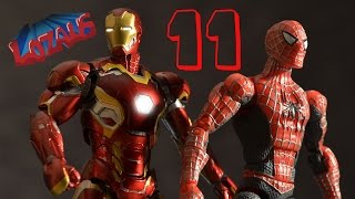 SPIDERMAN STOP MOTION Action Video PART 11 [upl. by Atinyl]