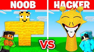 NOOB vs HACKER I Cheated In a SPRUNKI SIMON Build Challenge [upl. by Norrie482]