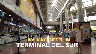 Terminal de transporte del Sur Medellín Recorrido pov 🇨🇴 Sin Destino [upl. by Ciardap]