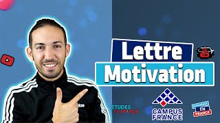 lettre de motivation Campus France [upl. by Neelrak487]