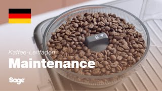 Barista Touch™ Impress  Reinigen der Mahlkegel  Sage Appliances DE [upl. by Tnarb]