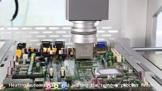 Seamark Automatic BGA Rework station ZM R730A video [upl. by Maon]