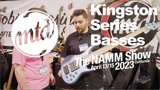 NAMM 2023  MTD Kingston Series Basses  AmericanMusicalcom [upl. by Felton]