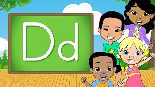 The letter D song for kids kidsvideo childrenssong [upl. by Denyse512]