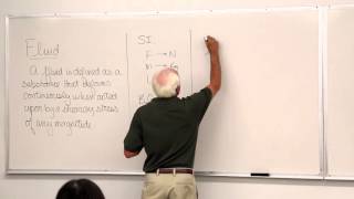 Fluid Mechanics Fundamental Concepts Fluid Properties 1 of 34 [upl. by Lauretta470]