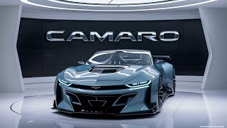 The 2025 Camaro Convertible A Perfect Blend of Power and Style [upl. by Emee]