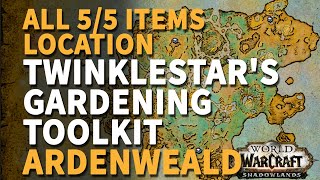 Twinklestars Gardening Toolkit WoW All Items [upl. by Wandy790]