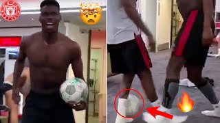 POGBA DESTROYS BAILLY IN DRESSING ROOM IN FRONT OF LUKAKU amp OTHER TEAMMATES VERY FUNNY 🤣 [upl. by Ahsilahk838]