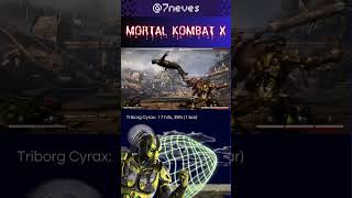 Mortal Kombat X Triborg Cyrax combos mortalkombat games playstation triborg FightingGames [upl. by Moazami]