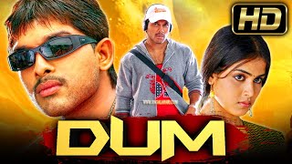 Dum Full HD  Allu Arjun Action Hindi Dubbed Movie  दम तेलुगु हिंदी डब्ड मूवी  Genelia DSouza [upl. by Nylanaj]