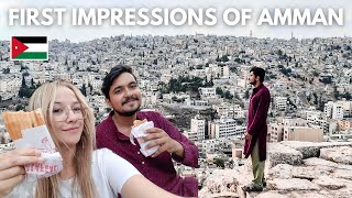 First Impressions of Amman Jordan 🇯🇴 [upl. by Aserehtairam122]